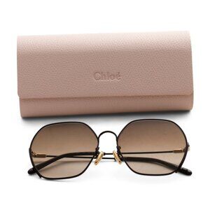 CHLOE 59mm Metal Round Sunglasses